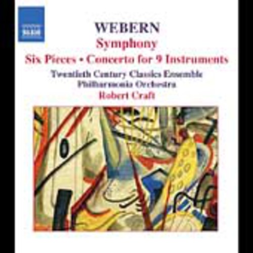 Webern: Symphony, Six Pieces, Etc / Craft, Philharmonia