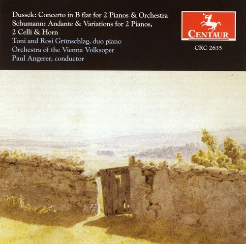 Dussek, J.L.: Concerto for 2 Pianos in B Flat Major / Schuma