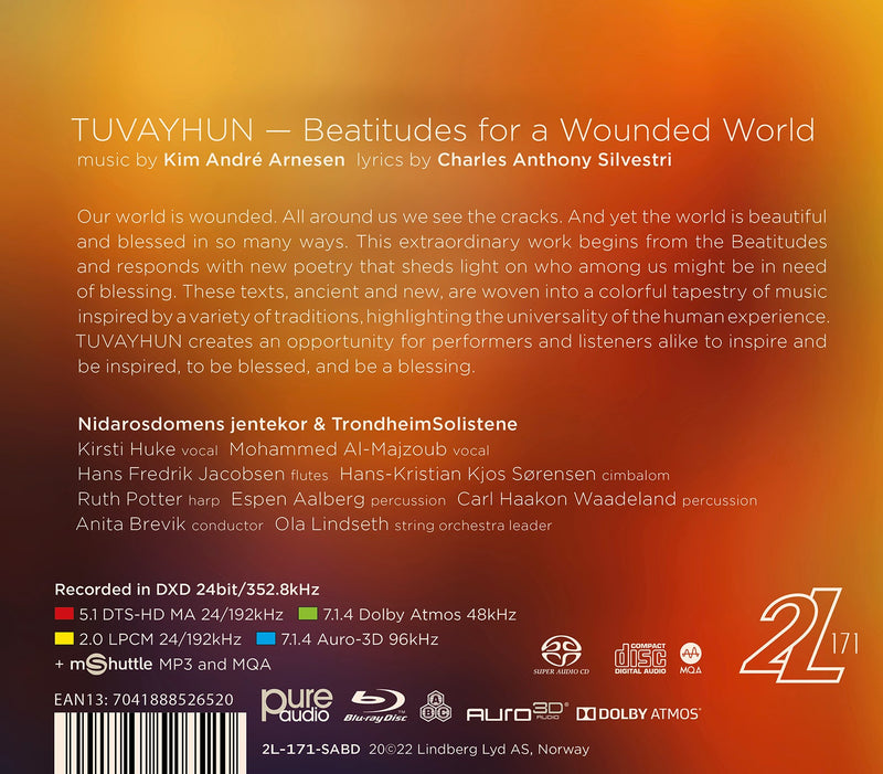 Arnesen: Tuvayhun - Beatitudes for a Wounded World / Nidaros Cathedral Girls' Choir