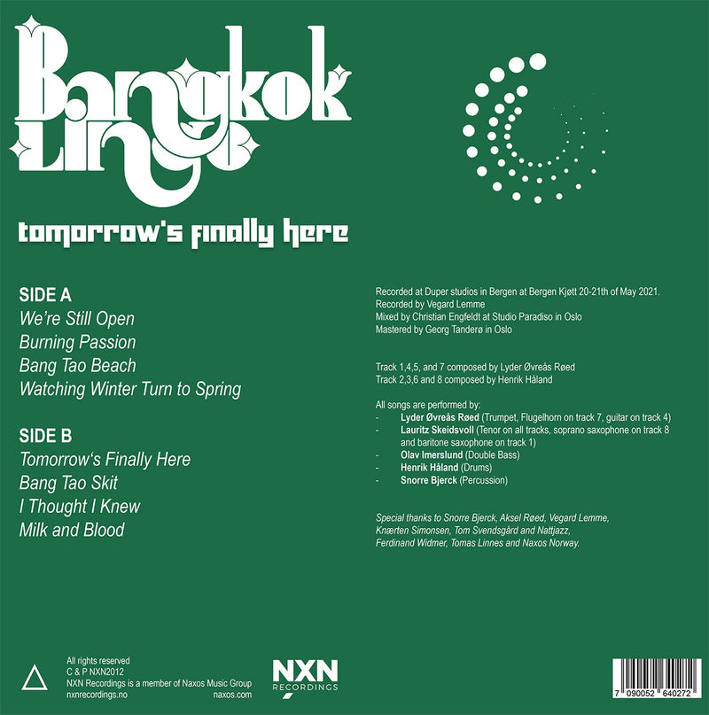 Tomorrow's Finally Here / Bangkok Lingo
