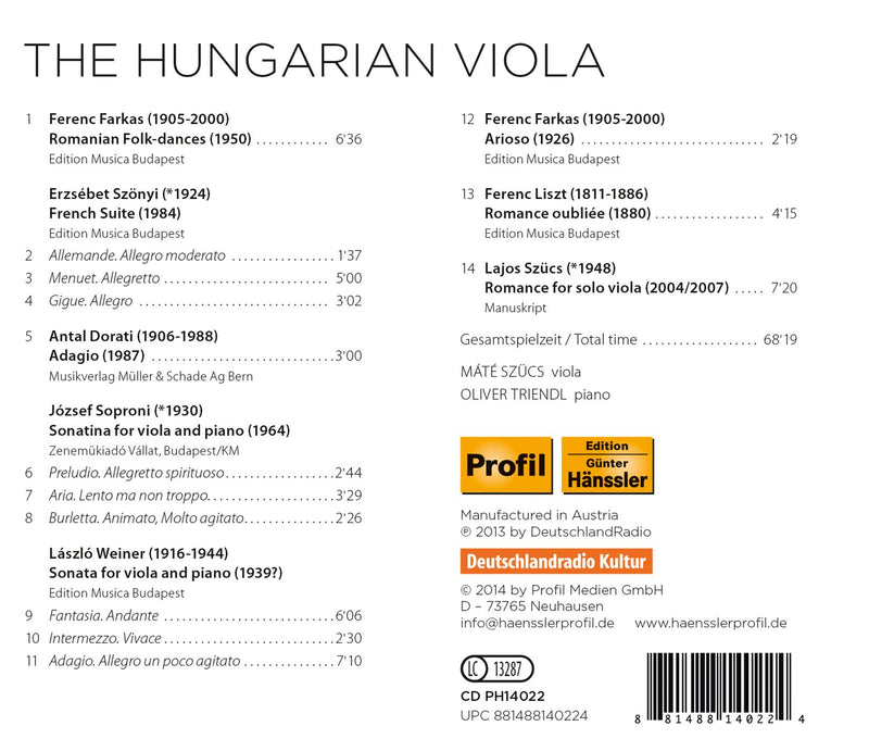 The Hungarian Viola