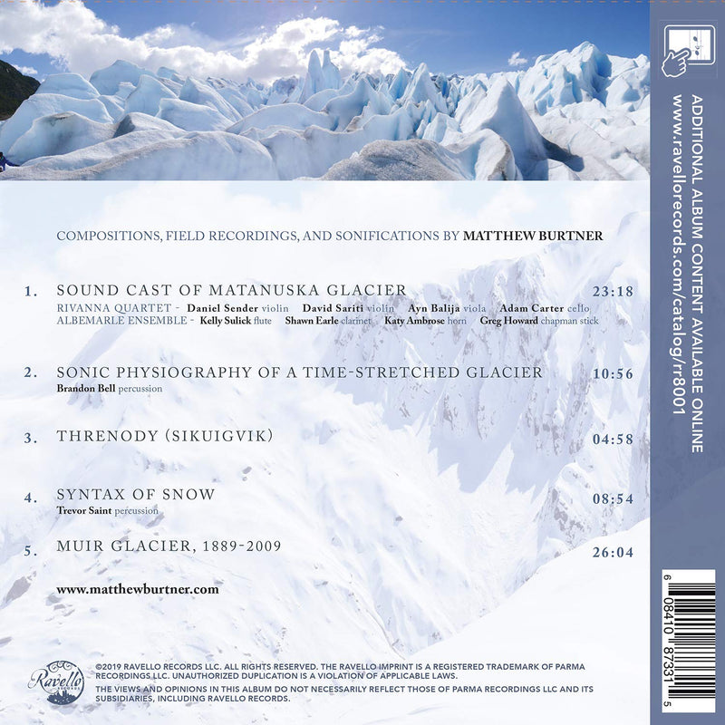 Burtner: Glacier Music / Bell, Saint, Rivanna String Quartet, Albemarle Consort