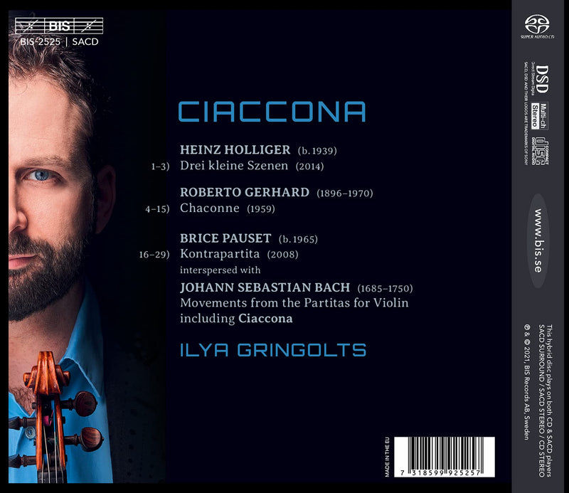 Ciaccona - Bach, Gerhard, Holliger & Pauset / Gringolts
