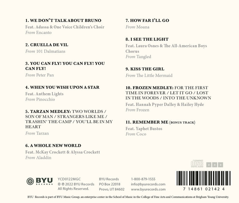 Magic - Disney Through Time / BYU Vocal Point