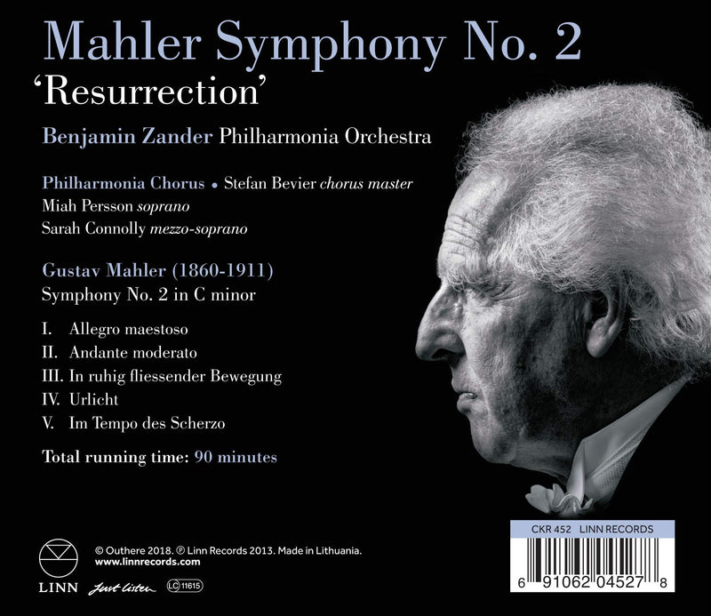 Mahler: Symphony No. 2 / Zander, Philharmonia Orchestra