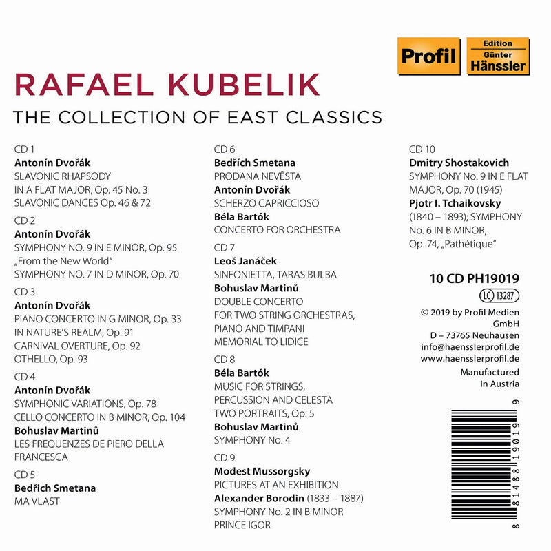 The Collection of East Classics / Kubelik