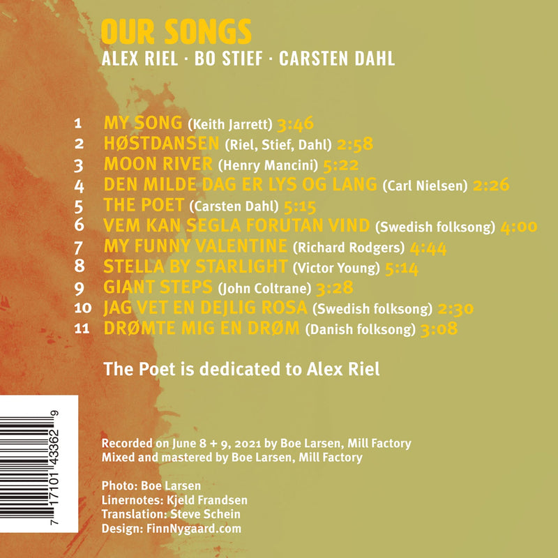Our Songs / Dahl, Stief, Riel