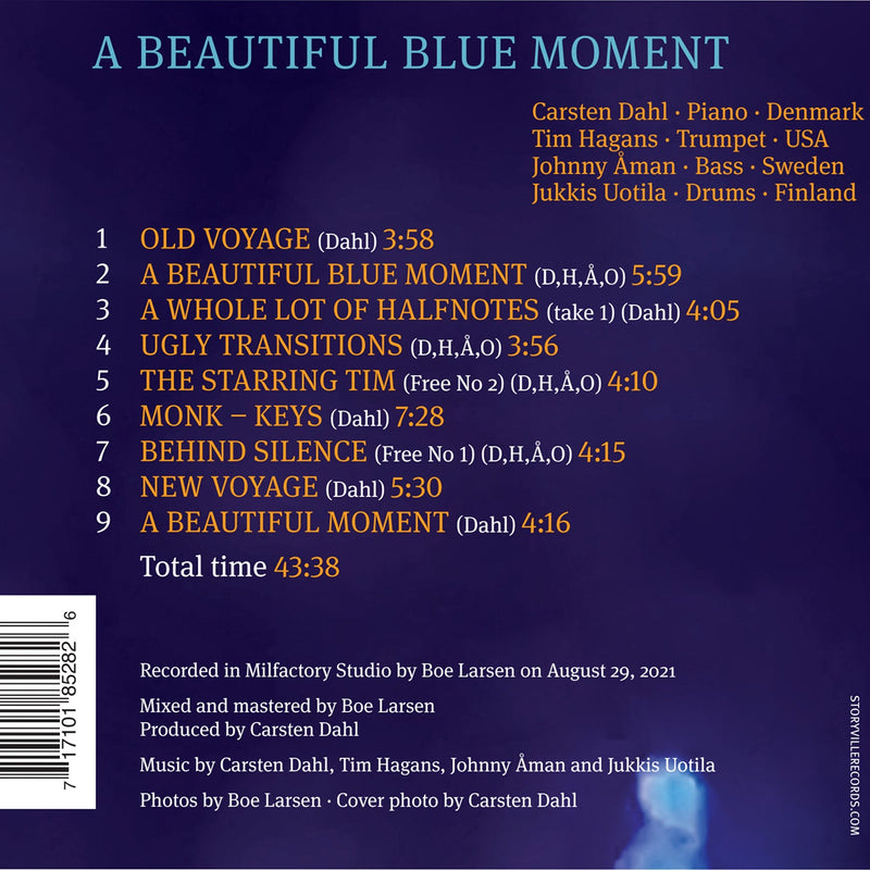 A Beautiful Blue Moment / Dahl, Hagans, Aman & Uotila