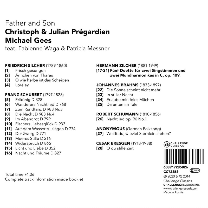 Father & Son / Christoph Pregardien, Julian Pregardien, Michael Gees