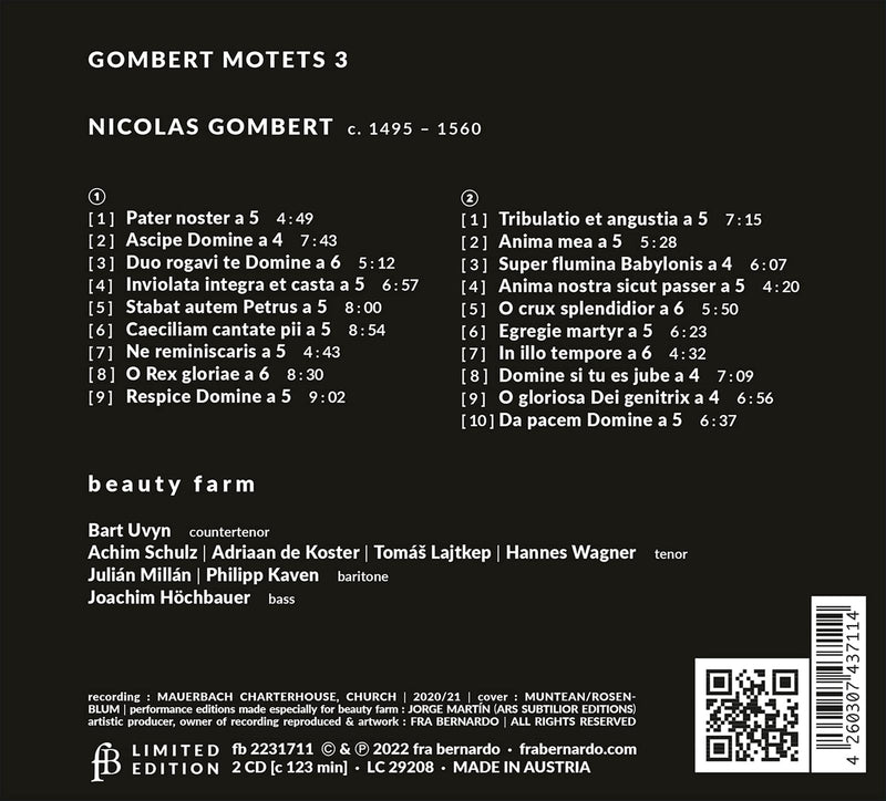 Gombert: Motets 3