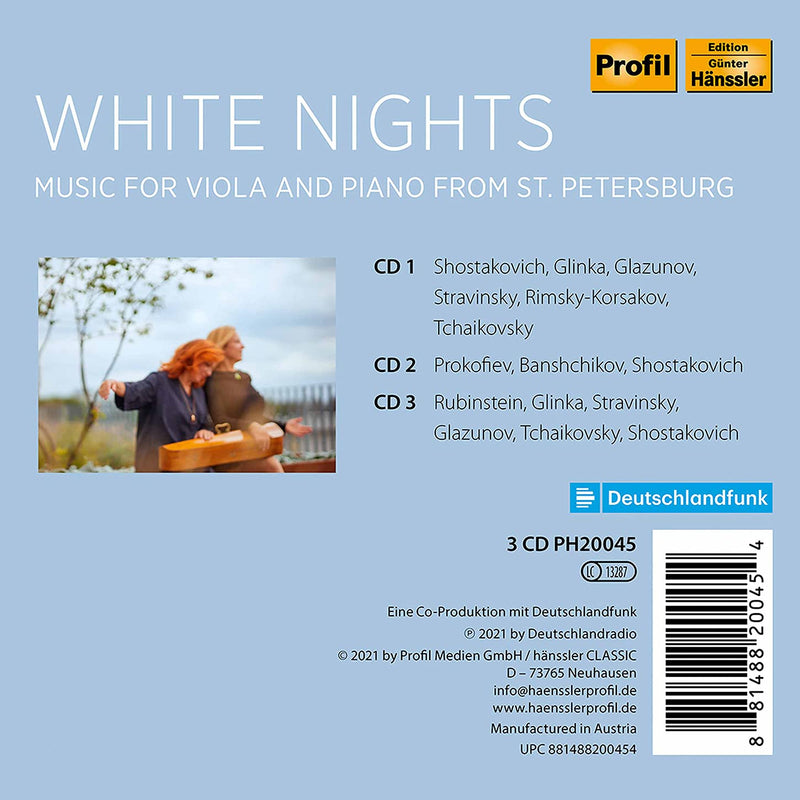 Various: White Nights - Viola Music from Saint Petersburg / Masurenko, Ishay