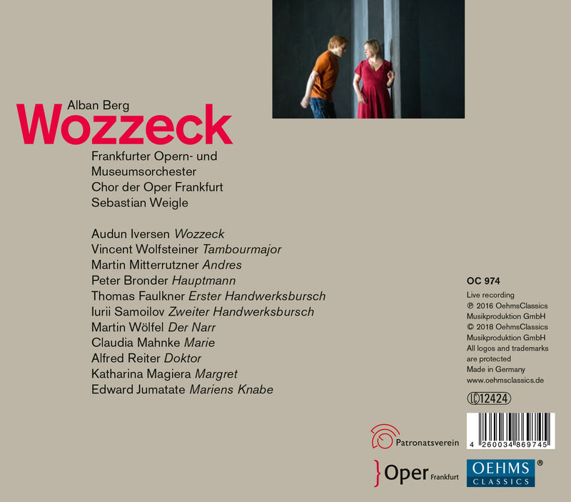 Berg: Wozzeck / Weigle, Frankfurt Opera and Museum