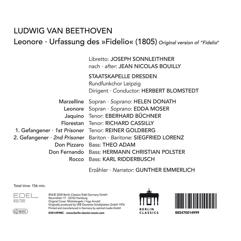 Beethoven: Leonore / Blomstedt, Staatskapelle Dresden