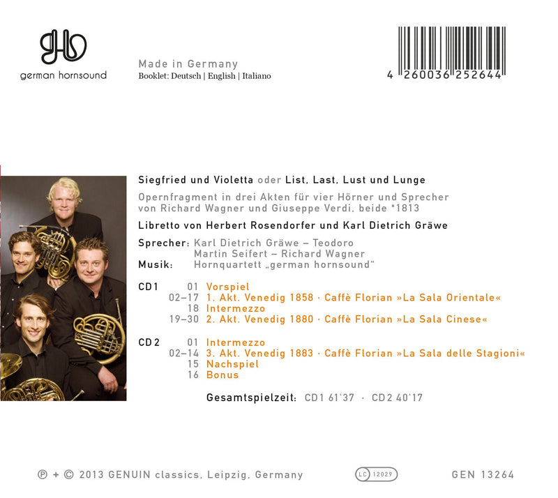 Siegfried und Violetta oder List, Last, Lust und Lunge