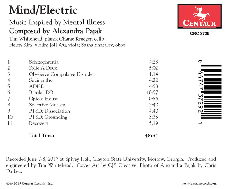 Mind/Electric: Music Inspired by Mental Illness