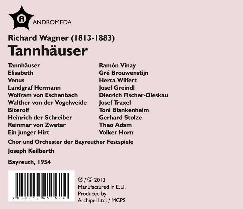 Richard Wagner: Tannhauser