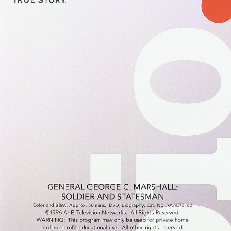 GENERAL GEORGE C MARSHALL