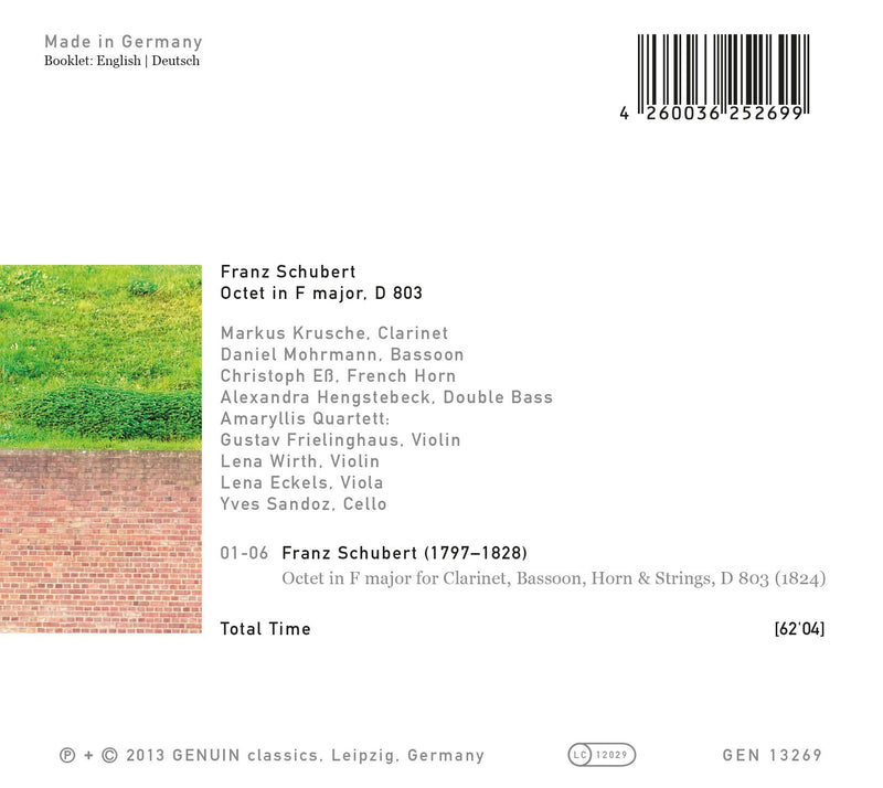 Schubert: Octet in F major