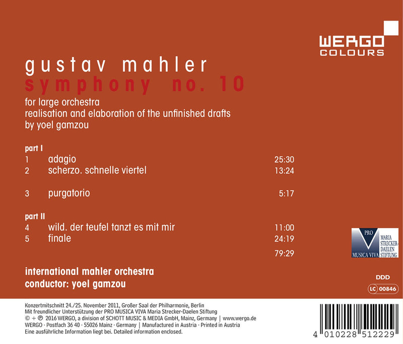 Mahler: Symphony X