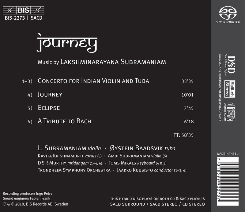 Journey / Kuusisto, Trondheim Symphony