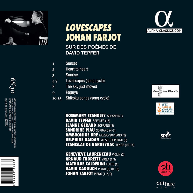 Farjot: Lovescapes / Piau, de Barbeyrac, Haidan, Bré, Gérard et al.