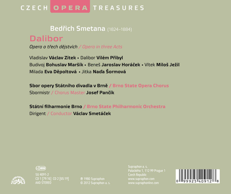 Smetana: Dalibor