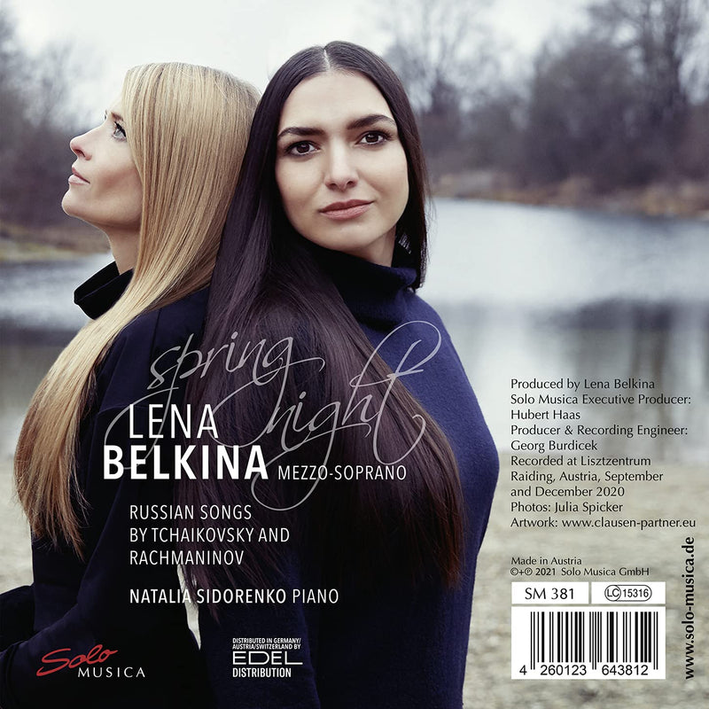 Tchaikovsky, Rachmaninov: Spring Night / Belkina, Sidorenko