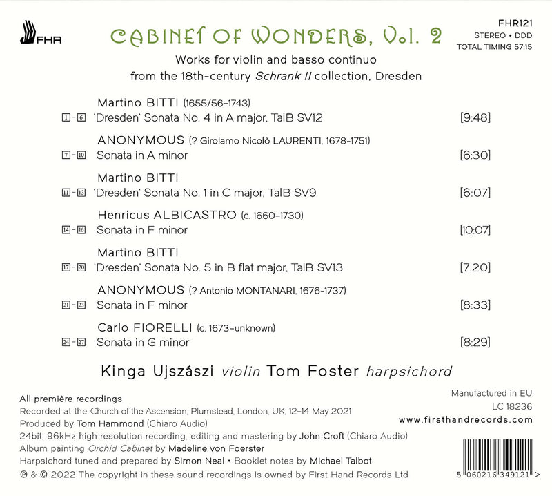 Cabinet of Wonders, Vol. 2 / Ujszászi, Foster