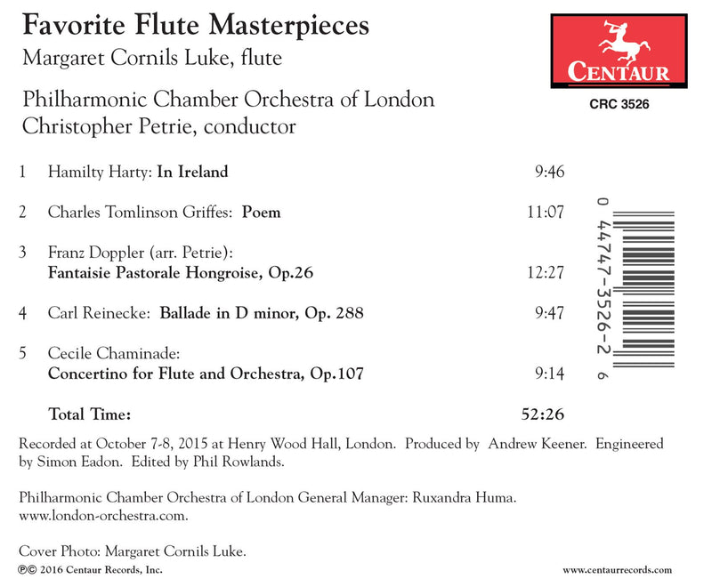 Favorite Flute Masterpieces