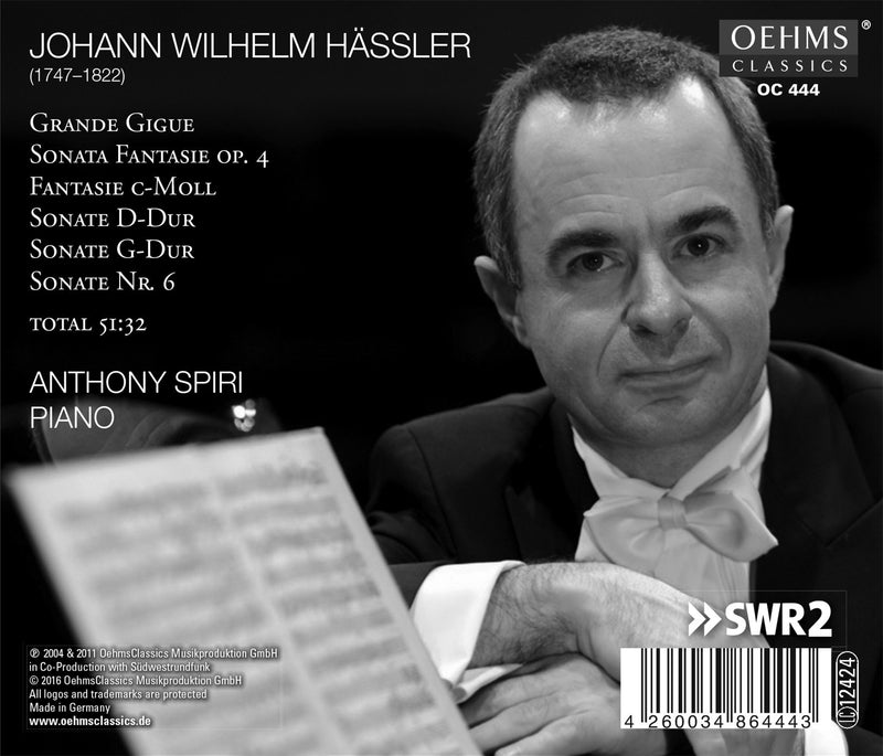 Hassler: Piano Works / Spiri