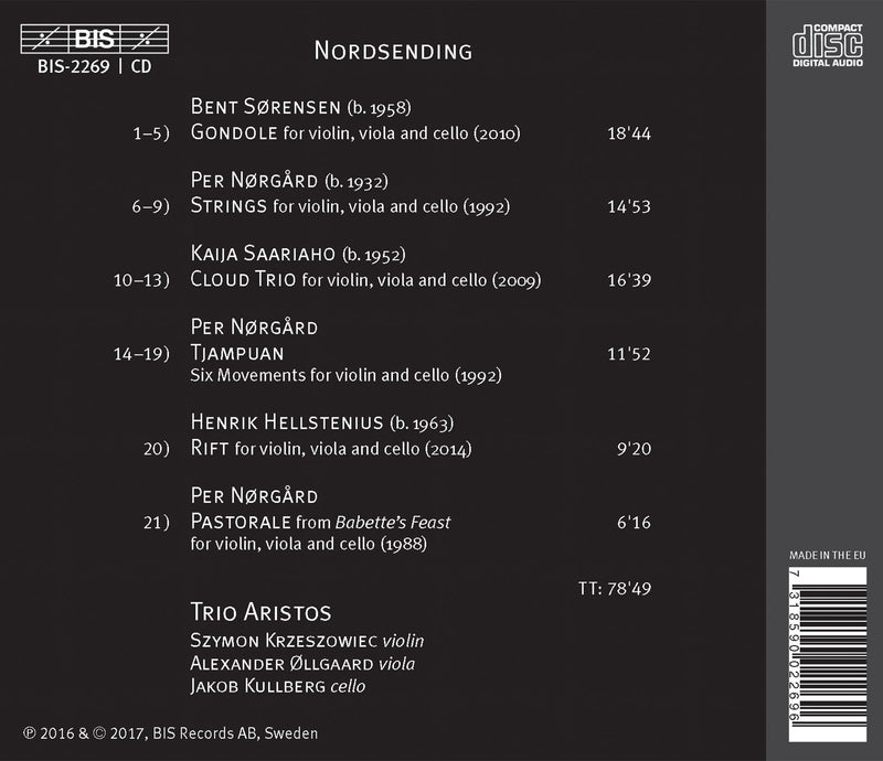 Nordsending: Works for String Trio & Duo / Trio Aristos