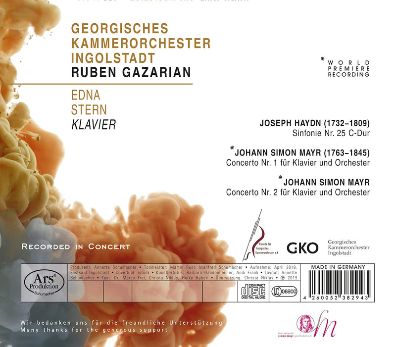 Mayr - Haydn / Gazarian, Stern, Georgisches Kammerorchester Ingolstadt