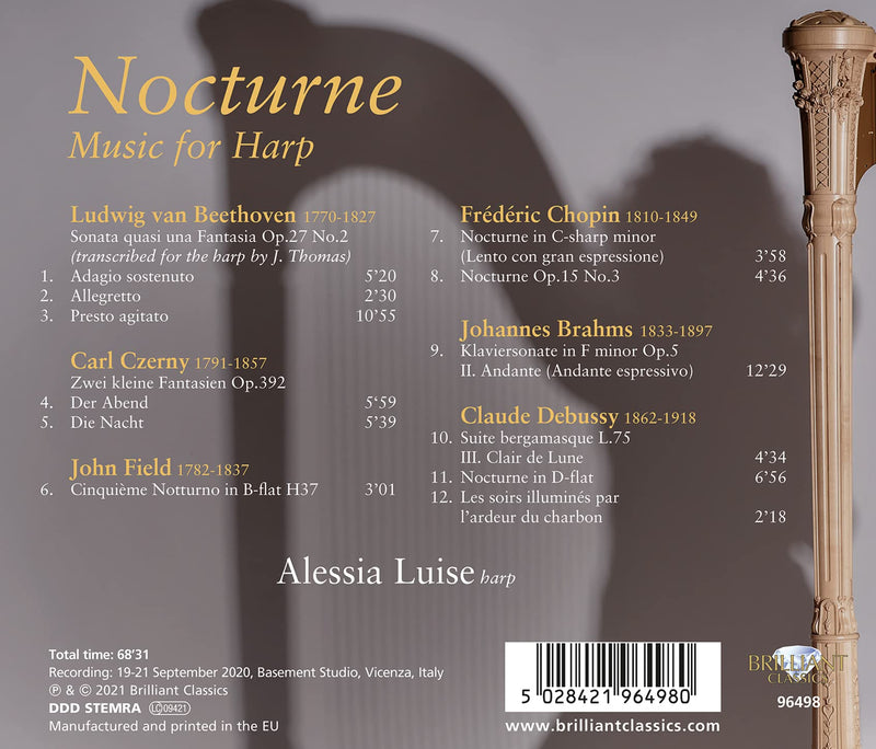 Nocturne: Music for Harp / Luise