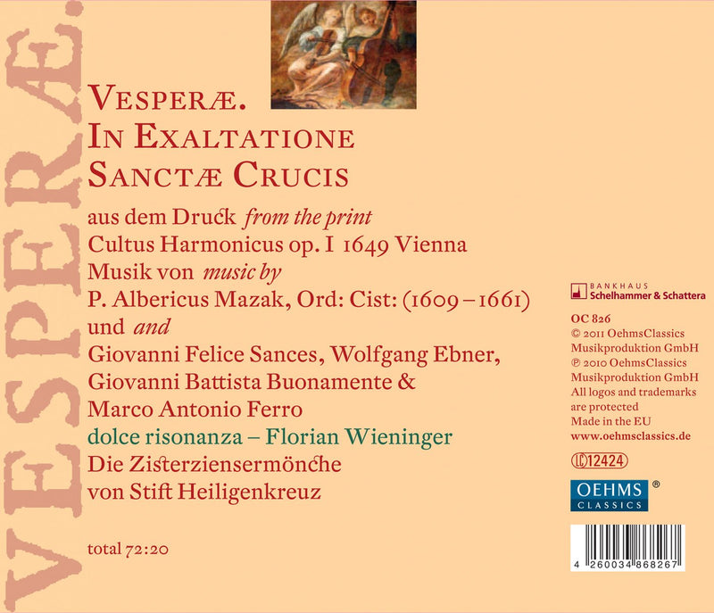 Title: Vesperae - Baroque Vespers At Stift Heiligenkreuz