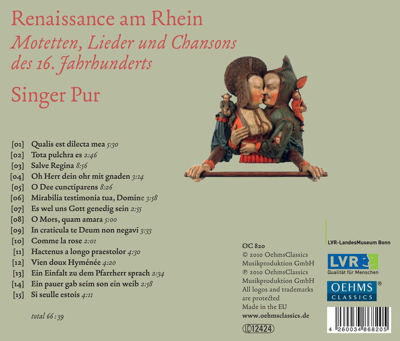Renaissance Am Rhein / Singer Pur