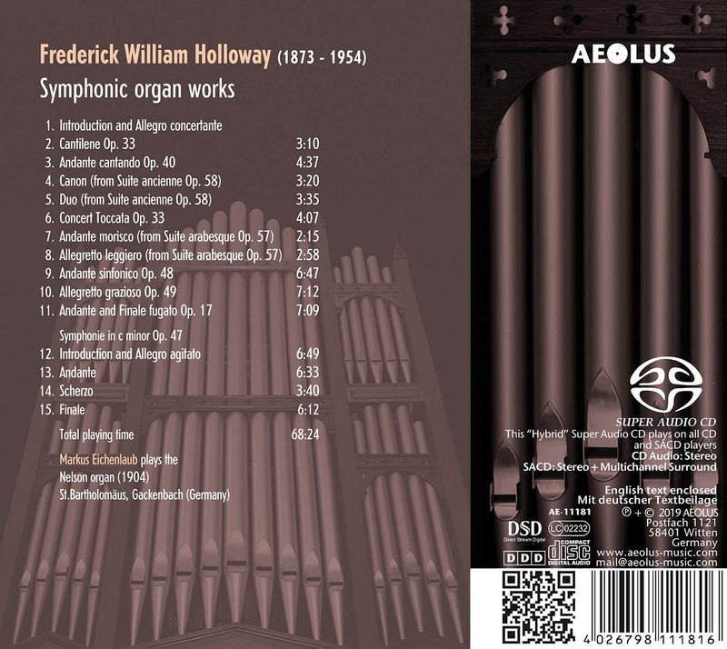 SYMPHONIC ORGAN WORKS