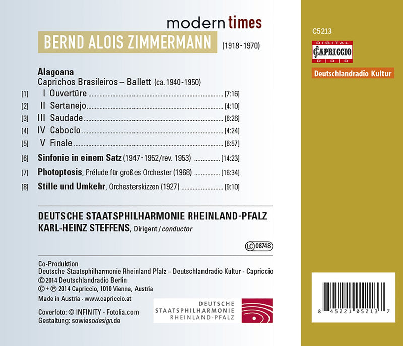 Bernd Alois Zimmermann: Modern Times