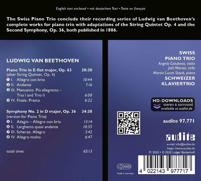 Beethoven: Complete Works for Piano Trio, Vol. 6