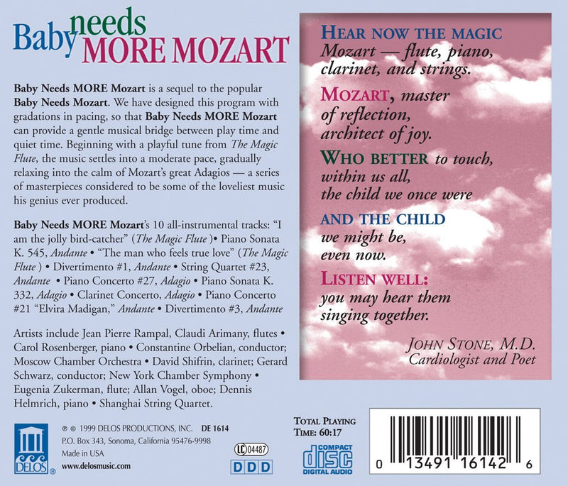 BABY NEEDS MORE MOZART