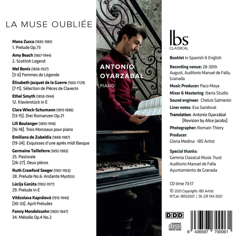 La Muse Oubliée / Antonio Oyarzabal