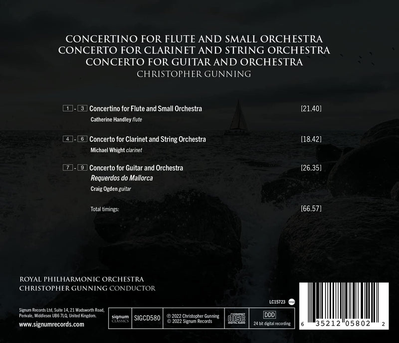 Gunning: Concerto for Guitar and Orchestra / Gunning, Royal Philharmonic Orchestra