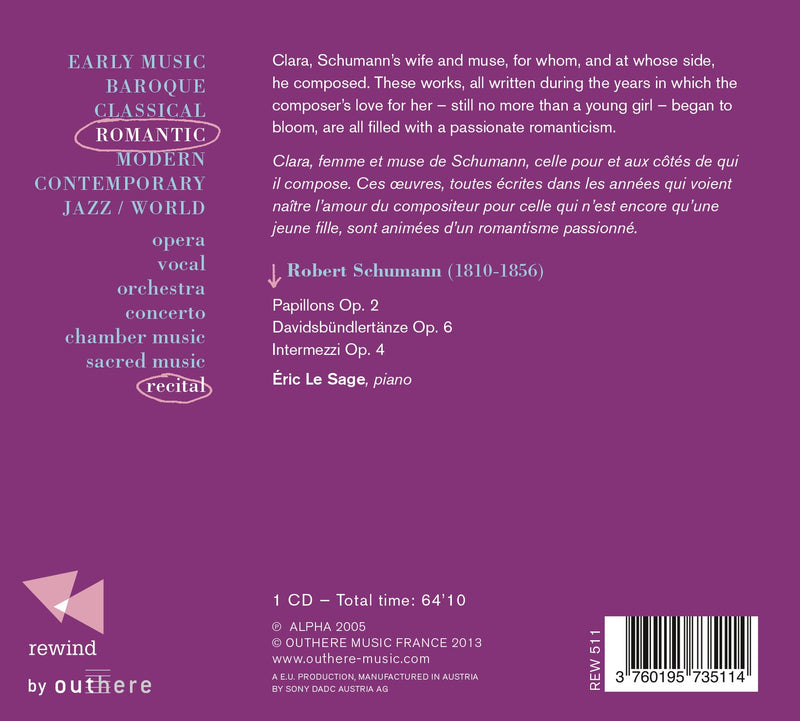 Schumann: An Clara