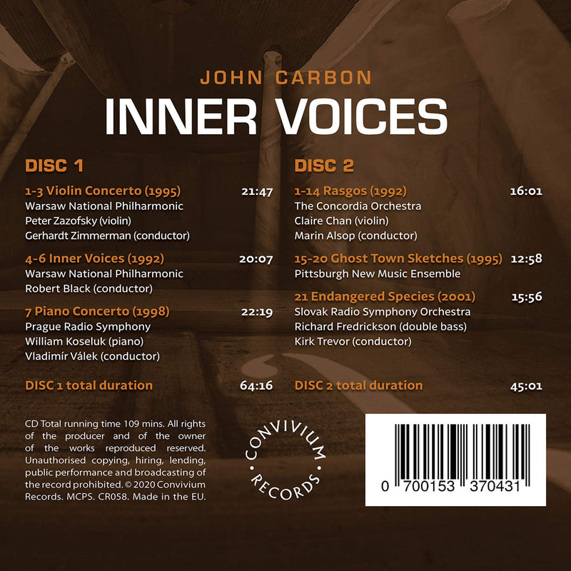 John Carbon: Inner Voices