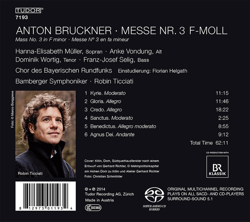 Bruckner: Mass No. 3, WAB 28