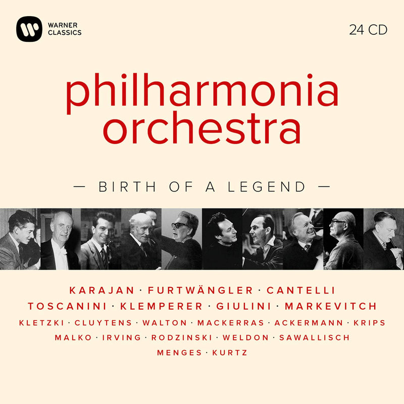 PHILHARMONIA ORCHESTRA: BIRTH OF A LEGEND 24CD
