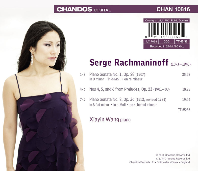 Rachmaninov: Piano Sonatas / Wang