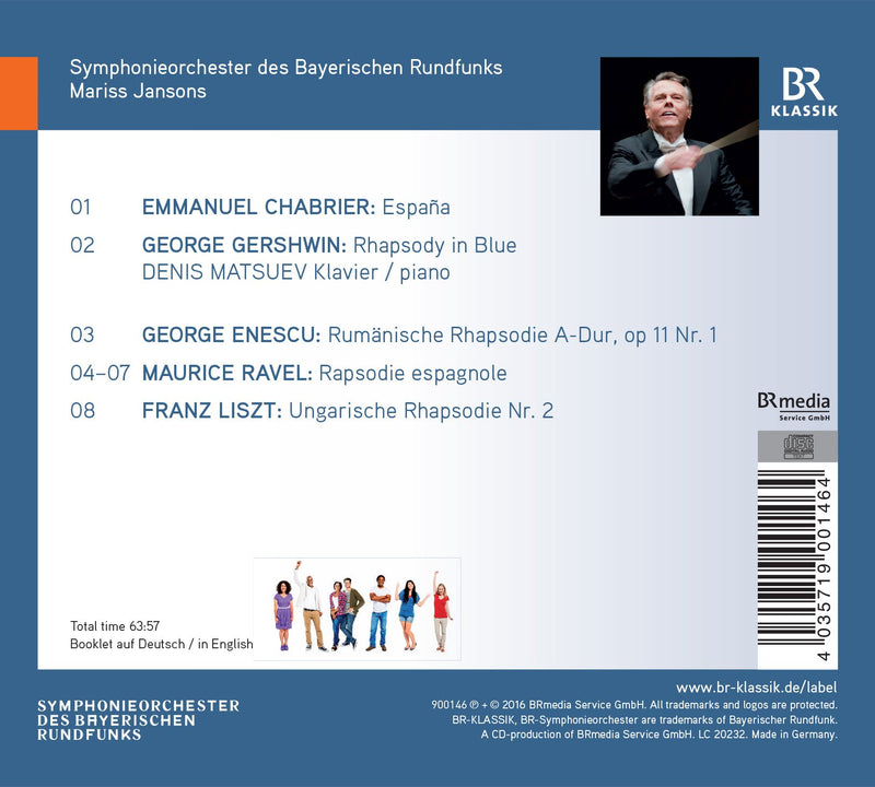 Rhapsody / Matsuev, Jansons, Bavarian Radio Symphony