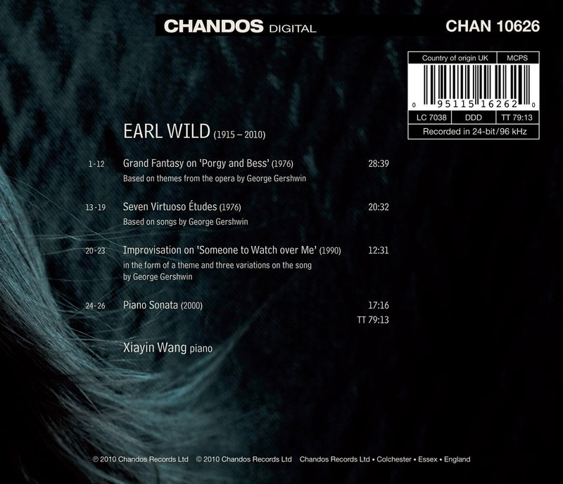 The Piano Music Of Earl Wild / Xiayin Wang