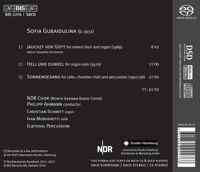 Gubaidulina: Sonnengesang