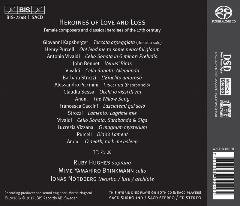 Heroines of Love & Loss / Hughes, Brinkmann, Nordberg